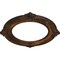 Ekena Millwork Benson Ceiling Medallion (Fits Canopies up to 8"), Hand-Painted Rust, 13 1/8"OD x 8"ID x 5/8"P CM13BNRUS - alternate 2